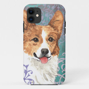 Elegant Pembroke Welsh Corgi iPhone 11 Hoesje