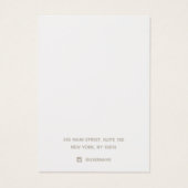 Élégant Pendentif de collier noir (Dos)