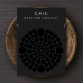 Élégant Pendentif de collier noir