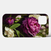 Élégant Peonies et étui téléphonique Rose (Verso (horizontal))