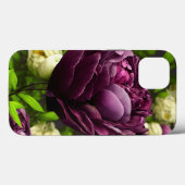 Elegant Peonies & Rozen Telefoon Case (Achterkant (horizontaal))