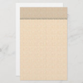 Elegant perkamentafval briefpapier (Voorkant / Achterkant)