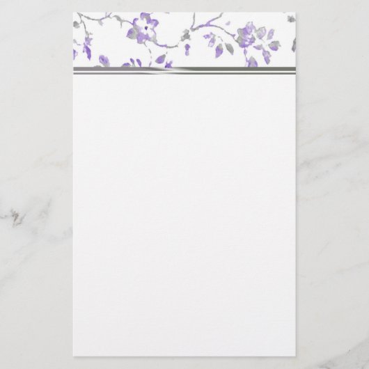 Elegant Personal Stationery Briefpapier (Voorkant)