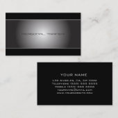 Elegant Personal Trainer Visitekaartje (Voorkant / Achterkant)