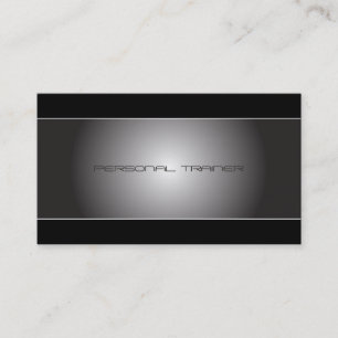 Elegant Personal Trainer Visitekaartje