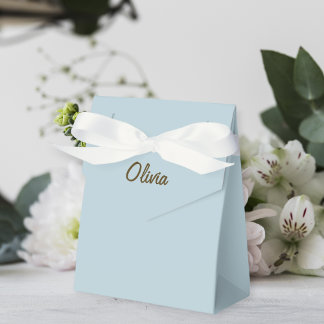 Elegant Personalised Children’s Party Box Gift  Bedankdoosjes