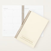 Elegant Personalized Design | Minimalist Ivory  (Devant avec enveloppe)
