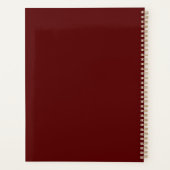 Elegant Personalized Professional Script Maroon (Dos)