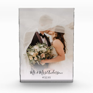 Elegant Personalized Wedding Fotoblokken