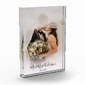 Elegant Personalized Wedding Fotoblokken (Links)