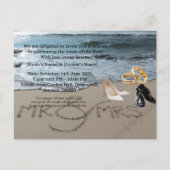 Elegant Personalized Wedding Invitation - Custom P (Devant)