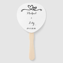 Elegant Personalized White wedding