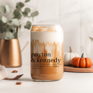 Elégant Personnalisé Avec Nom Mariage Réception