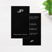 Élégant personnalisé Simple moderne Monogramme pro (Bureau)