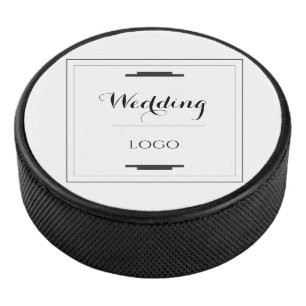 Elegant Persoonlijk Huwelijk Maat Geschenk Modern Hockey Puck