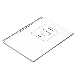 Elegant Persoonlijk Huwelijk  Maat Geschenk Modern Notitieboek