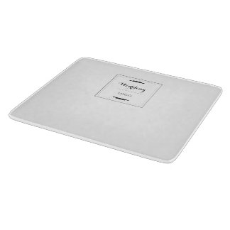 Elegant Persoonlijk Huwelijk  Maat Geschenk Modern Snijplank