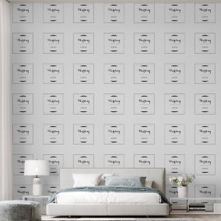 Elegant Persoonlijk Huwelijk  Maatgeschenk Modern  Behang