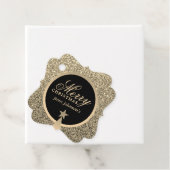 Elegant persoonlijk kerstcadeau-Label Bedankjes Labels (In situ)