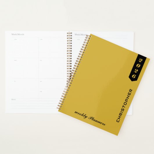 Elegant Persoonlijk Professioneel Schrift Planner (Display)