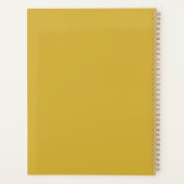 Elegant Persoonlijk Professioneel Schrift Planner (Achterkant)