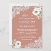 Elegant Perzische Perzische Perzikzijde Islamitisc Kaart (Voorkant)