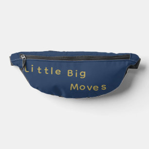 Élégant Petit Big Moves Print Cut Sew Fanny Pack