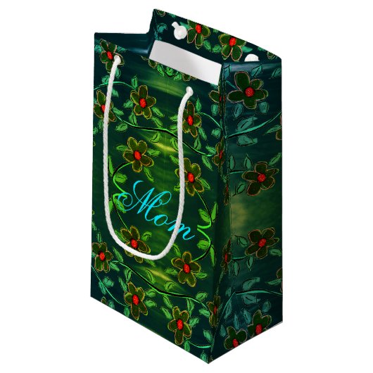 Élégant Petit Sac Cadeau Pour Maman (Devant Angle)