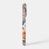 Elegant Phone Case with Pink and White Roses (Côté droit)