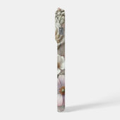 Elegant Phone Case with Pink and White Roses (Côté gauche)