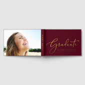 Elégant Photo Burgundy Graduation Party (Complet)