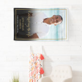 Elegant Photo Funeral Memorial Service Spandoek (Insitu)