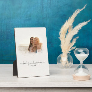 Elegant Photo Mask Best Friends Forever Quote Fotoplaat