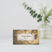 Elegant Photo Overlay | Rondleiding Visitekaartje (Staand voorkant)