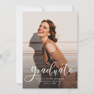 Elegant Photo Script Afstuderen 2025 Aankondiging