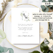 Elégant Photo Verdure Mariage Beige Tan Tan Merci