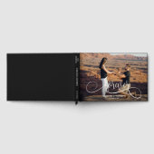 Elegant Photo Wedding Black Pages Gastenboek (Volledig)