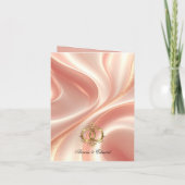 Elegant Photo Wedding Invitation Card – Modern (Achterkant)