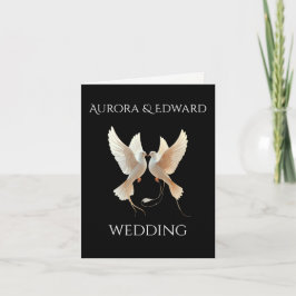 Elegant Photo Wedding Invitation Card – Modern