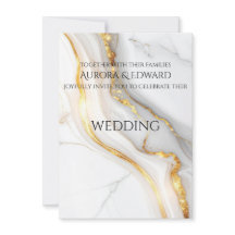 Elegant Photo Wedding Invitation Card – Modern