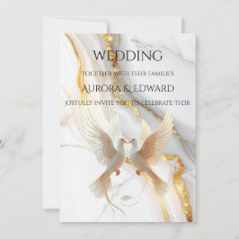 Elegant Photo Wedding Invitation Card – Modern Kaart