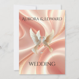 Elegant Photo Wedding Invitation Card – Modern Kaart