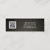 Elegant Photography Damask Visitekaartje (Achterkant)