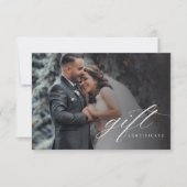 Elegant Photography Gift Certificate (Voorkant)