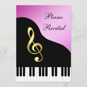 Elegant Piano Kaart