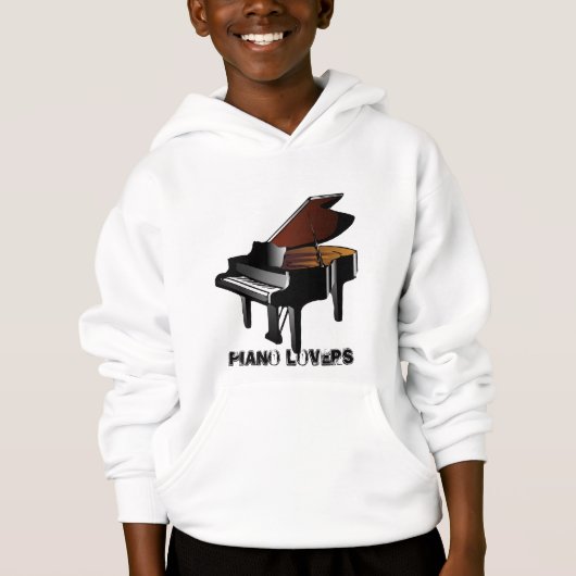 Elegant piano voor kind T-Shirt (Voorkant)
