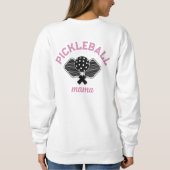 Elegant Pickleball Mama Logo Design Trui (Achterkant)