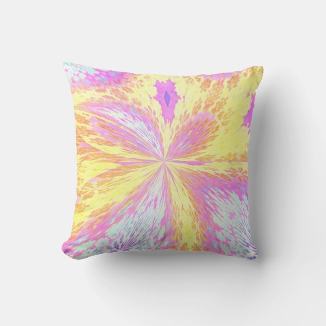 Elegant piloot met modern abstract ontwerp kussen (Voorkant)