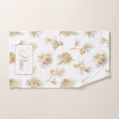 Élégant pin gravé en or (Serviette à main)