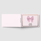 Elegant Pink Bow It's a Girl Baby Shower Rose Gold (Complet)